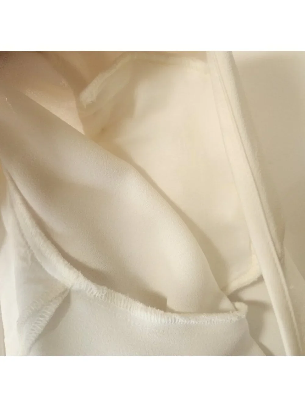 Ursula of Switzerland White Evening Jacket 14P Frog Closure Embroidered‎ Formal